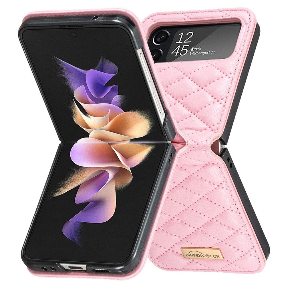 Samsung Galaxy Z Flip 4 Bookcover hoesje Roze