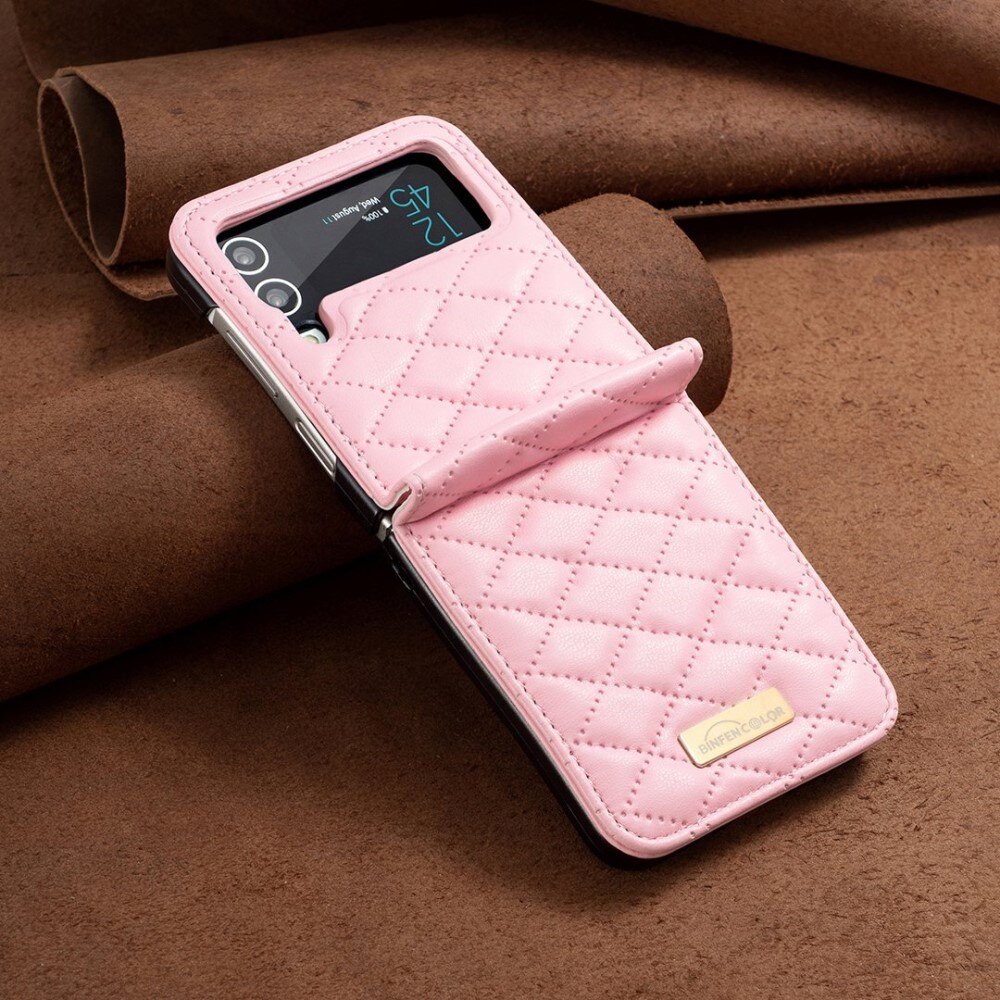 Samsung Galaxy Z Flip 4 Bookcover hoesje Roze