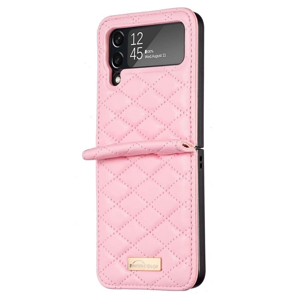 Samsung Galaxy Z Flip 4 Bookcover hoesje Roze