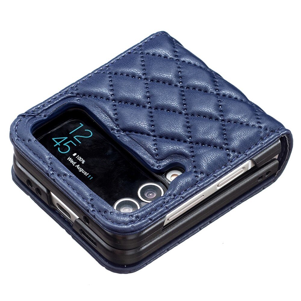 Samsung Galaxy Z Flip 4 Bookcover hoesje Blauw