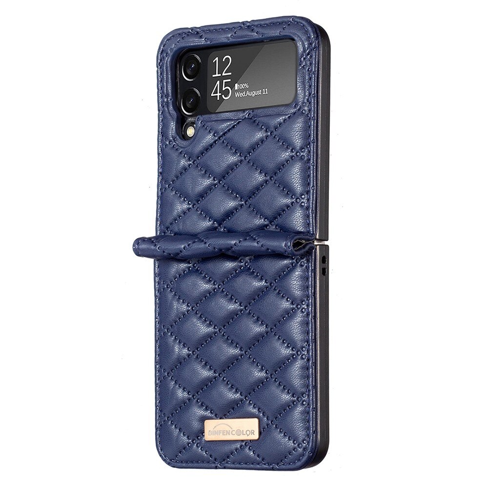 Samsung Galaxy Z Flip 4 Bookcover hoesje Blauw