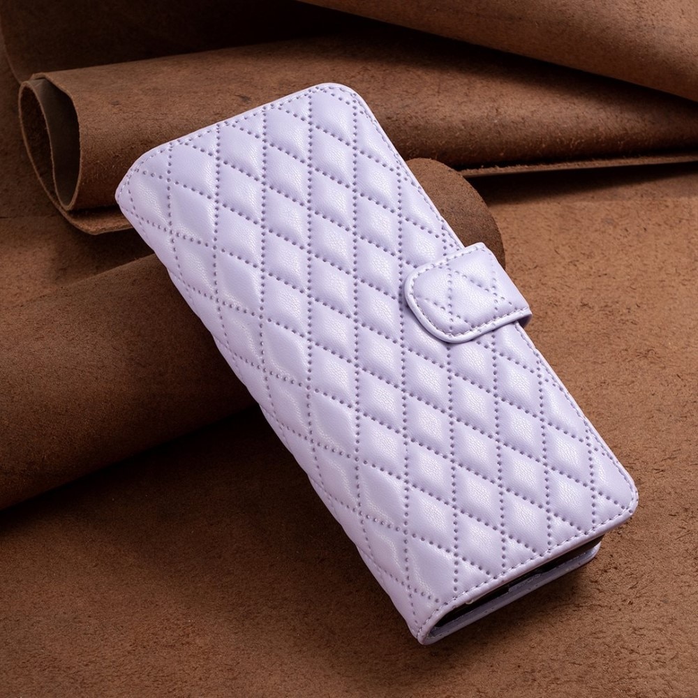 Samsung Galaxy Z Fold 4 Portemonnee hoesje Quilted Paars