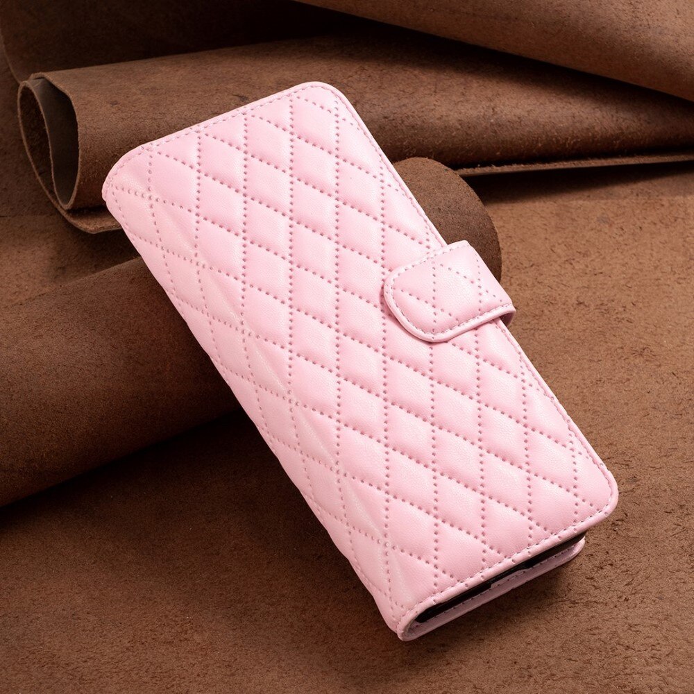 Samsung Galaxy Z Fold 4 Portemonnee hoesje Quilted Roze