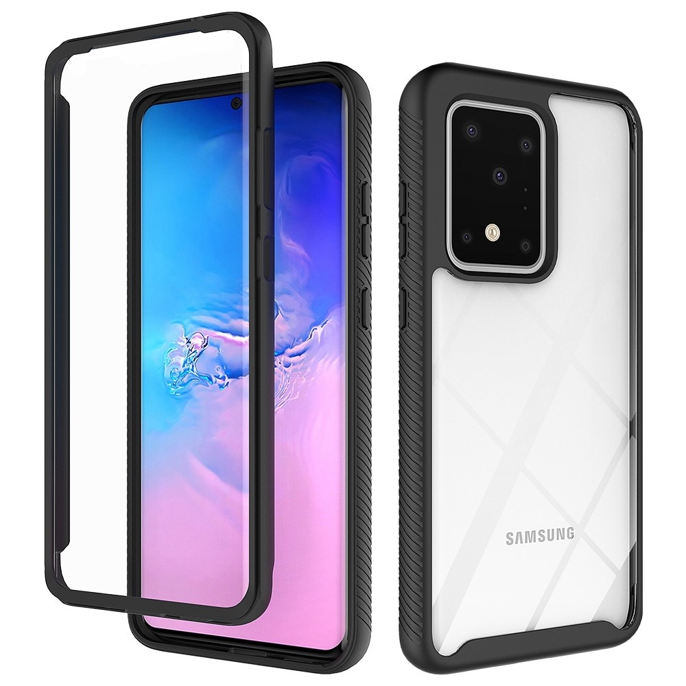 Samsung Galaxy S20 Ultra Full Cover Case Zwart