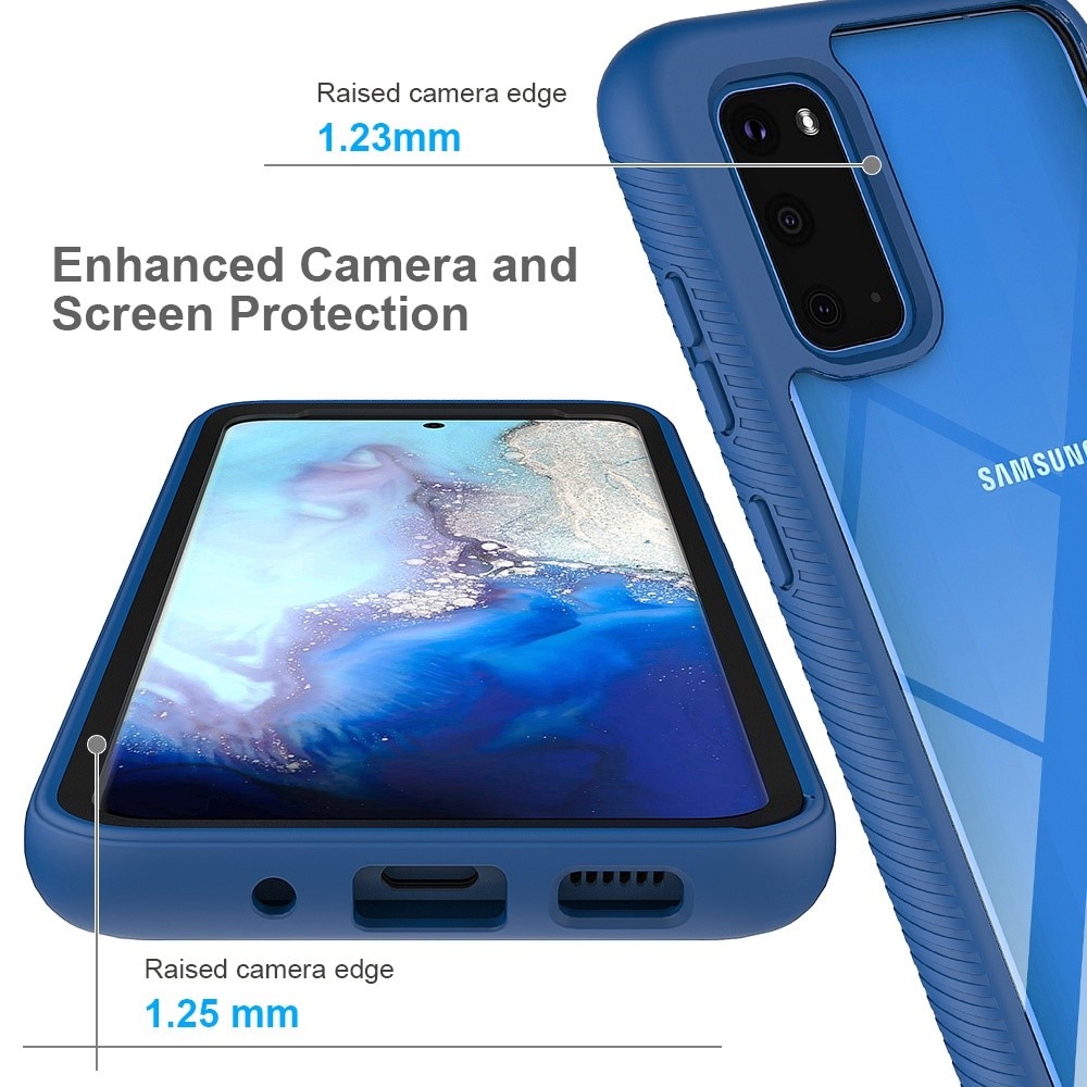 Samsung Galaxy S20 Full Cover Skal Zwart