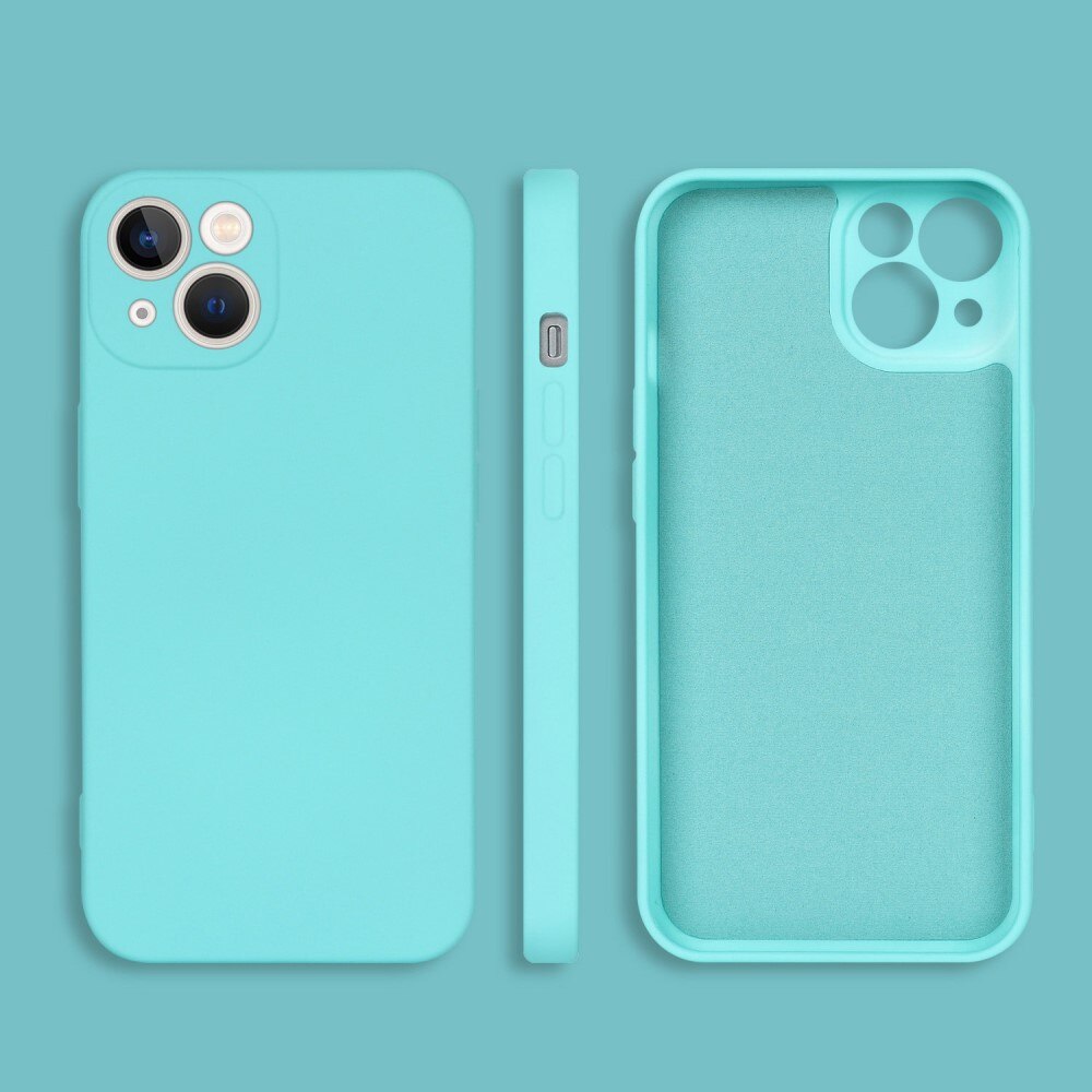 iPhone 14 TPU Case Lichtblauw