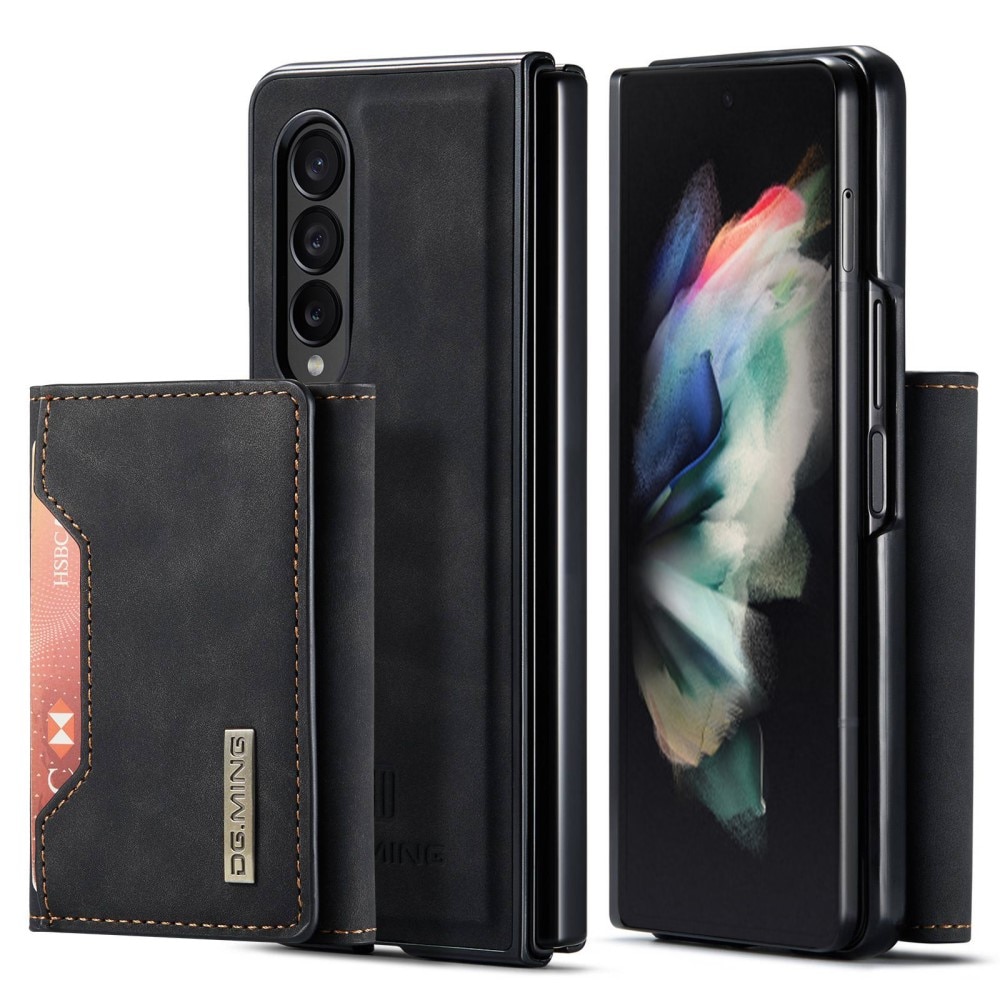 Magnetic Card Slots Case Samsung Galaxy Z Fold 3 Zwart