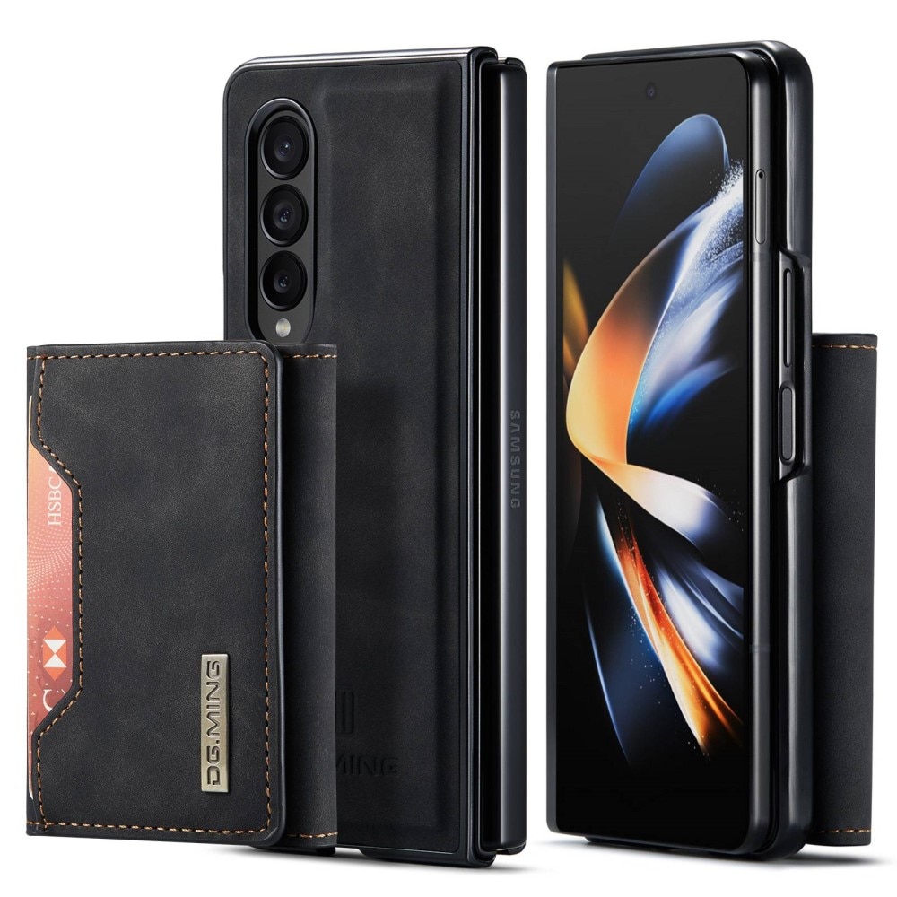 Magnetic Card Slots Case Samsung Galaxy Z Fold 4 Zwart