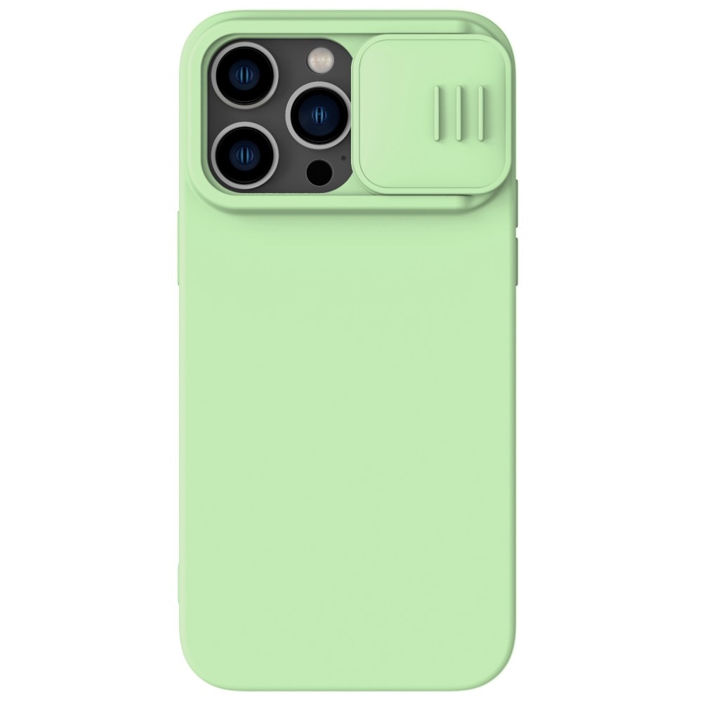 Soft CamShield Case iPhone 14 Pro licht groen