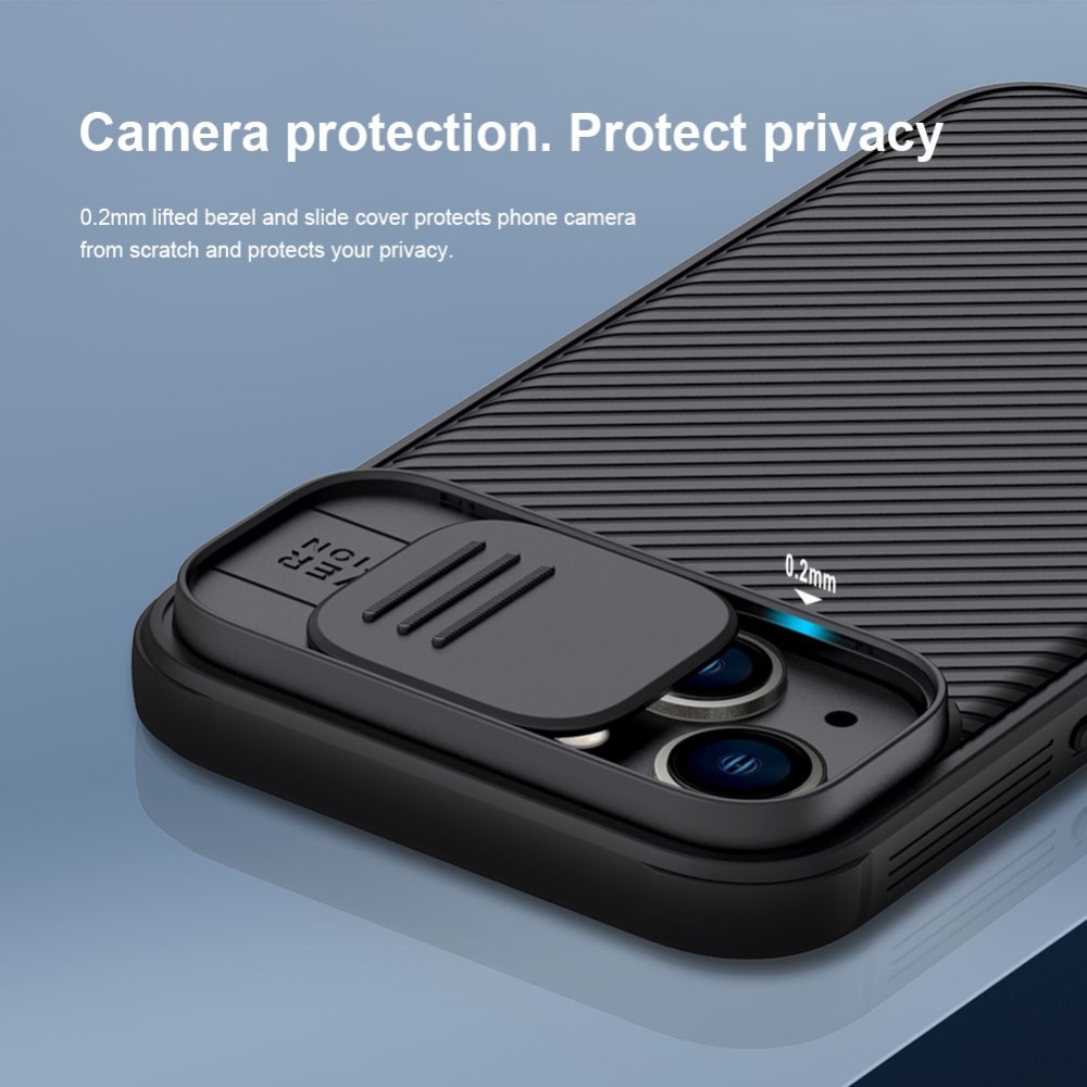 CamShield Case iPhone 14 Plus Blauw