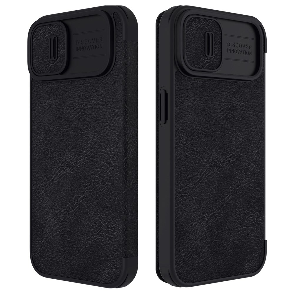 Qin Pro Camshield iPhone 14 Zwart