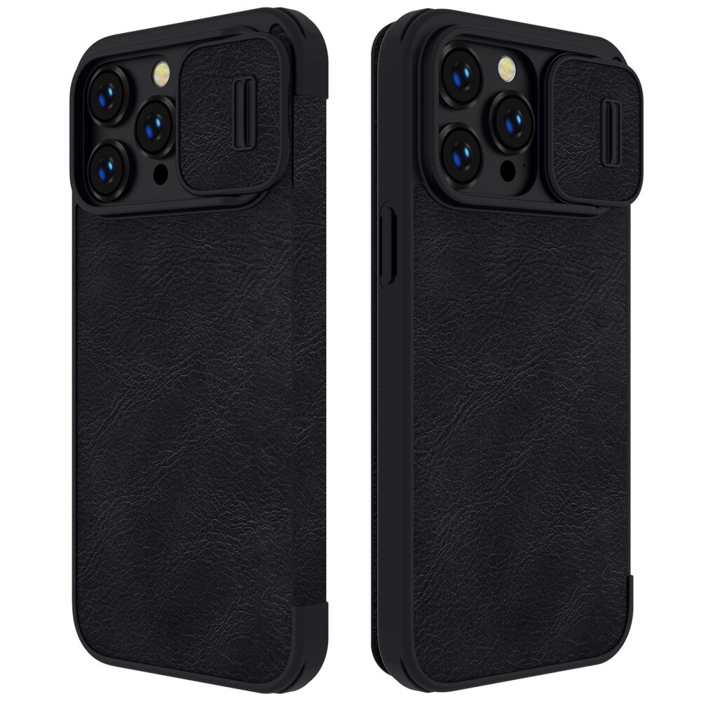 Qin Pro Camshield iPhone 14 Pro Zwart