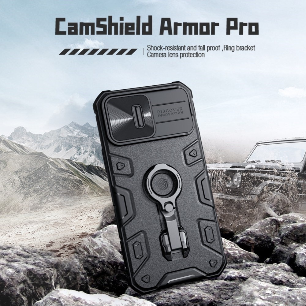 CamShield Armor iPhone 14 Pro Max Zwart