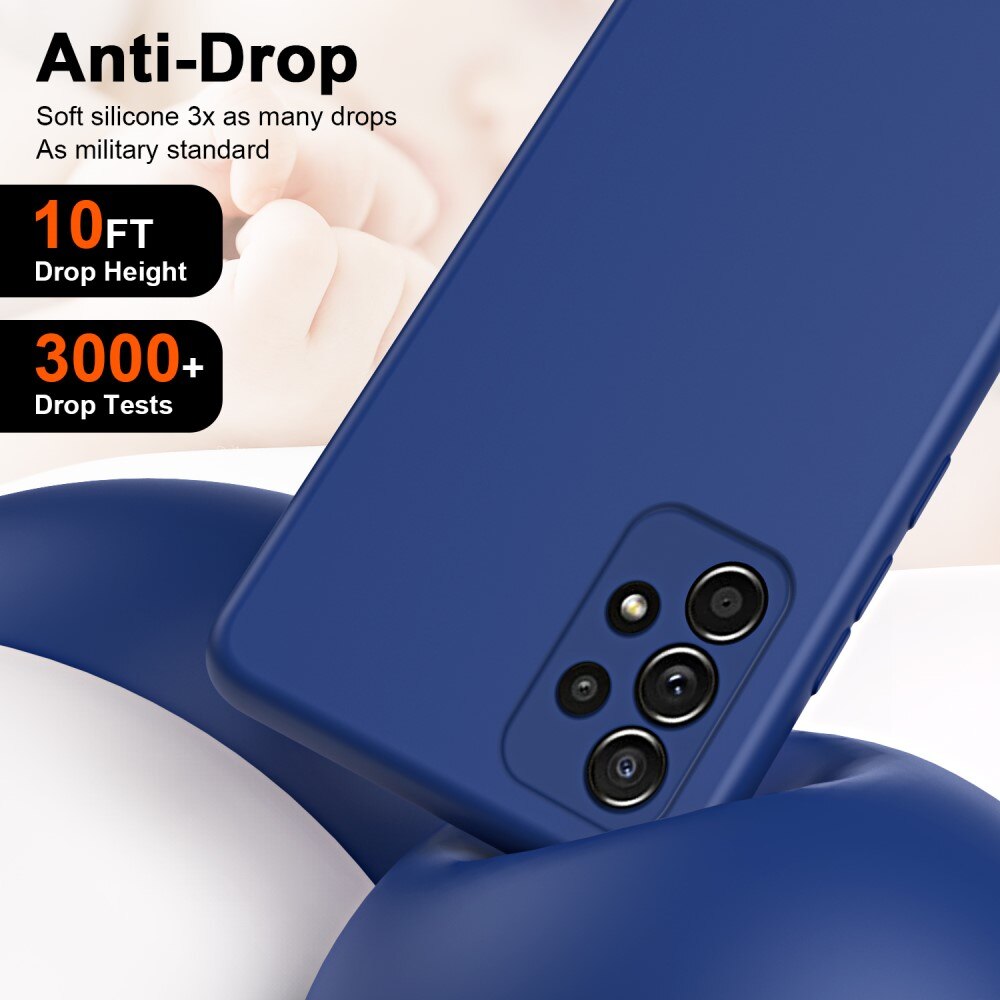 Samsung Galaxy A13 TPU Case Blauw