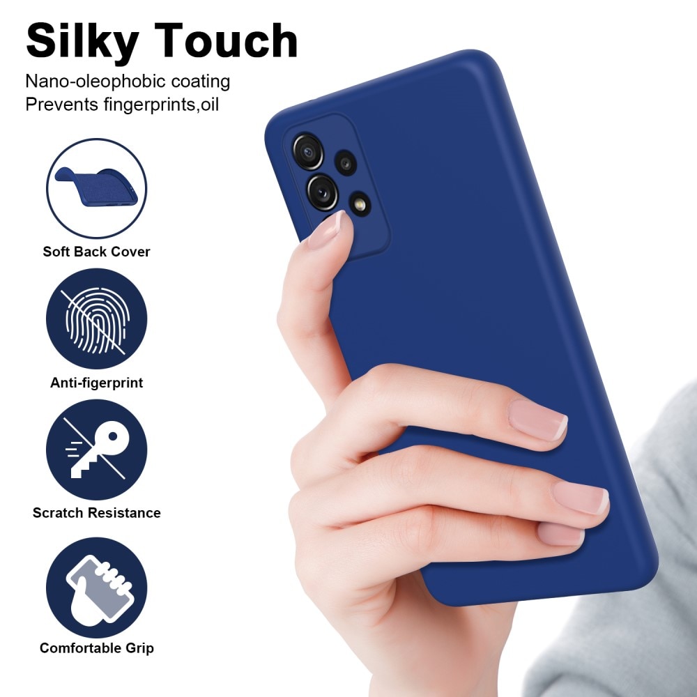 Samsung Galaxy A13 TPU Case donkerblauw