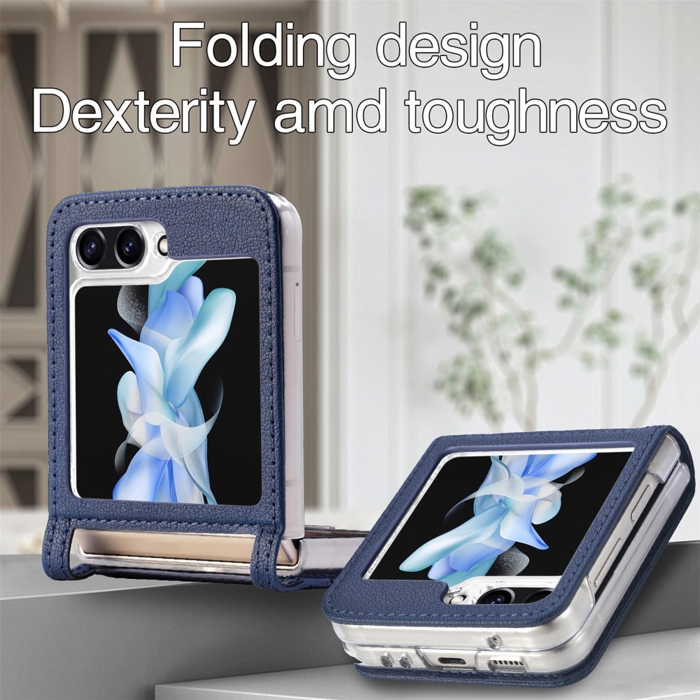Slim Card Wallet Samsung Galaxy Z Flip 7 FE Blauw