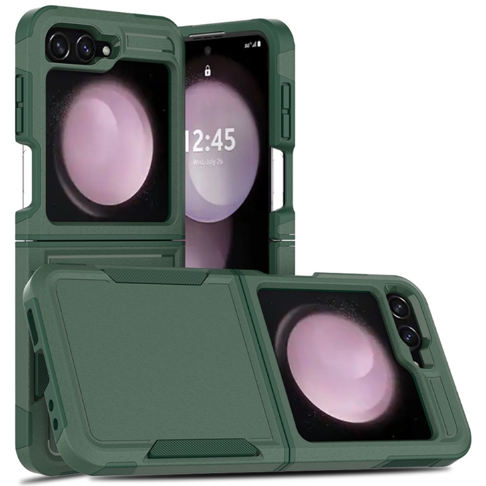 Samsung Galaxy Z Flip 7 Off-road Hybridcase Groen