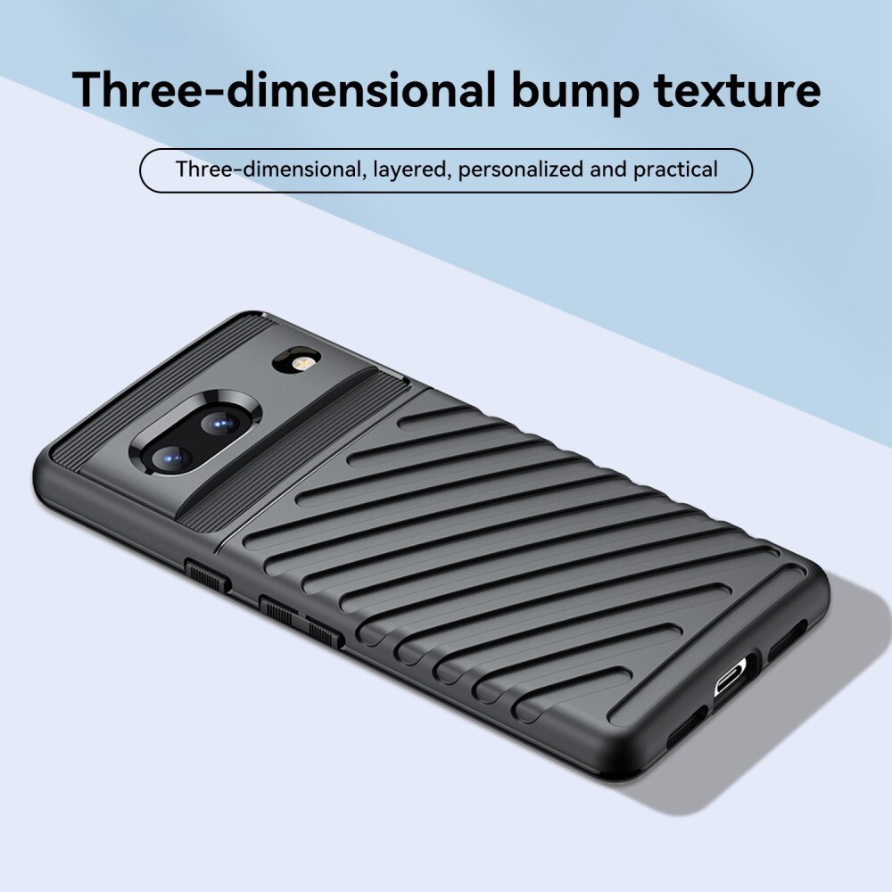 Google Pixel 7 Thunder TPU Case Zwart