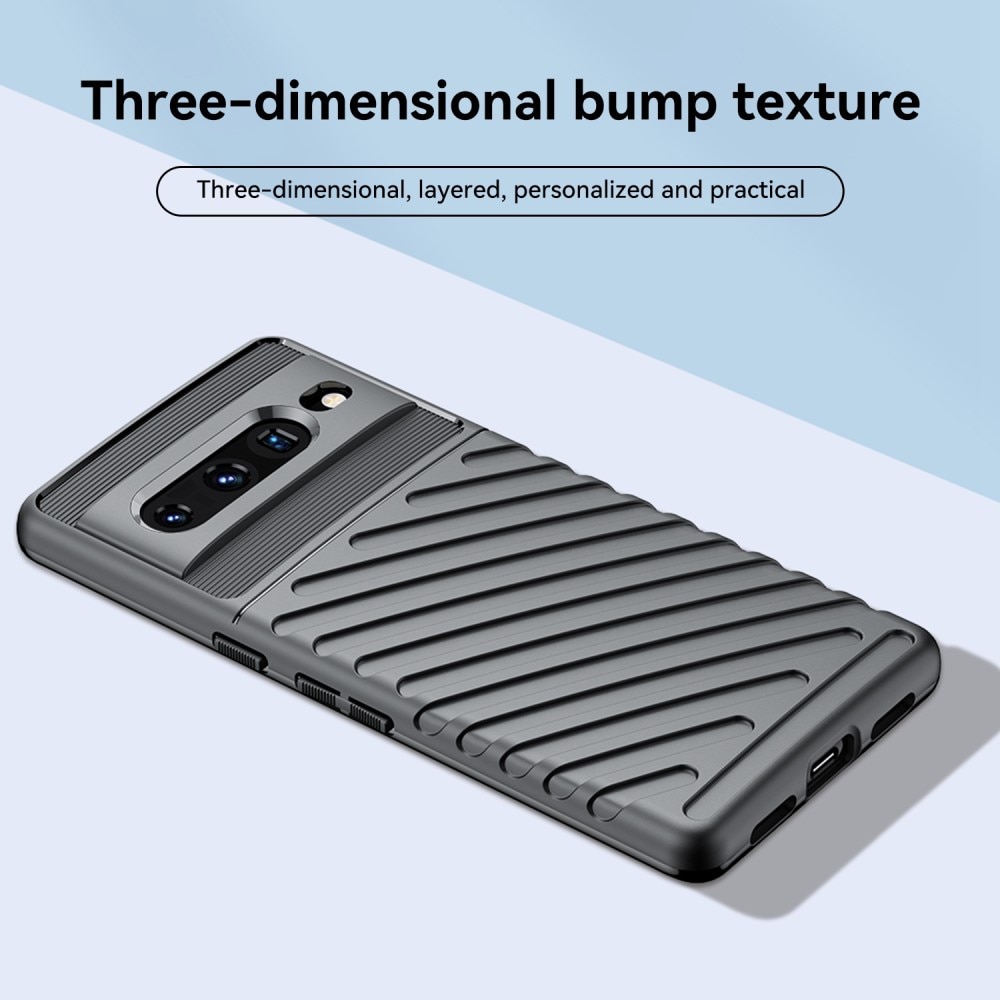 Google Pixel 7 Pro Thunder TPU Case Zwart