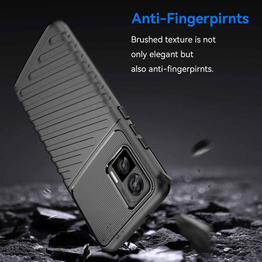 Motorola Edge 30 Neo Thunder TPU Case Zwart