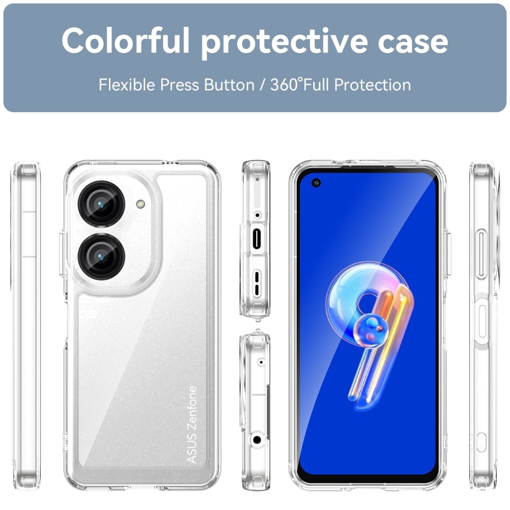 Crystal Hybrid Case Asus Zenfone 9 transparant