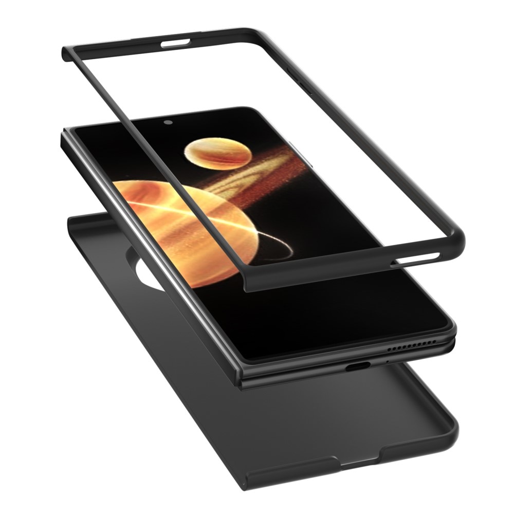 Honor Magic V3 Hardcase Gummicoating Zwart