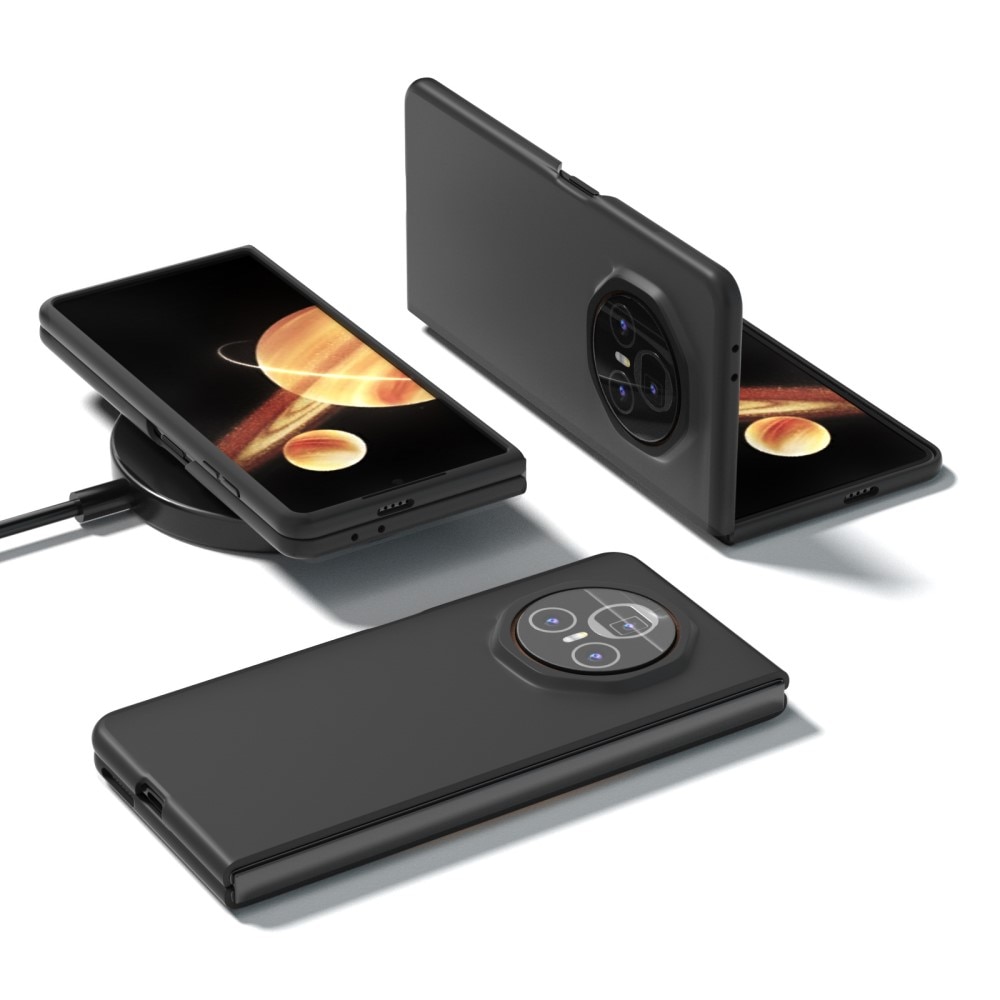 Honor Magic V3 Hardcase Gummicoating Zwart