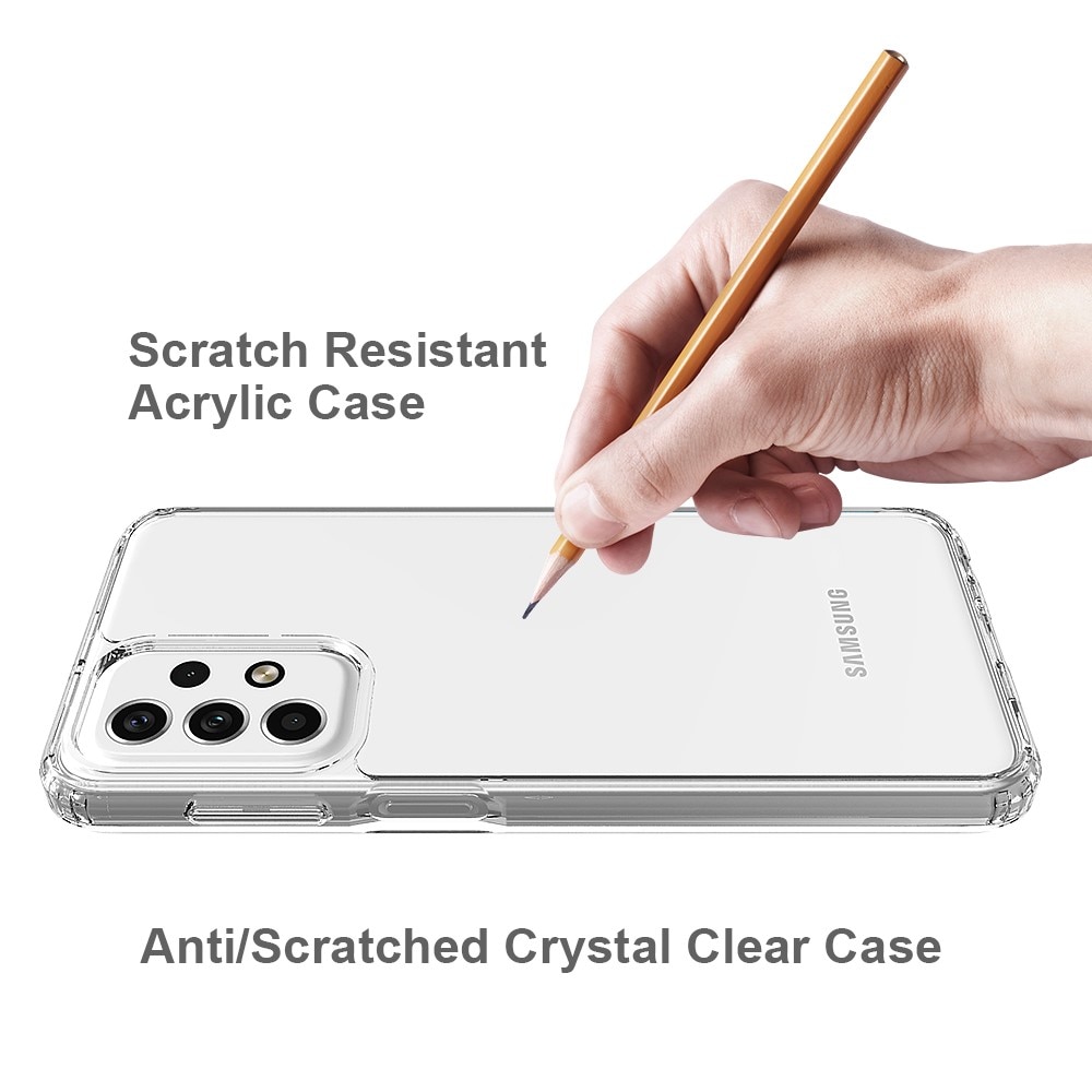 Crystal Hybrid Case Samsung Galaxy A23 transparant
