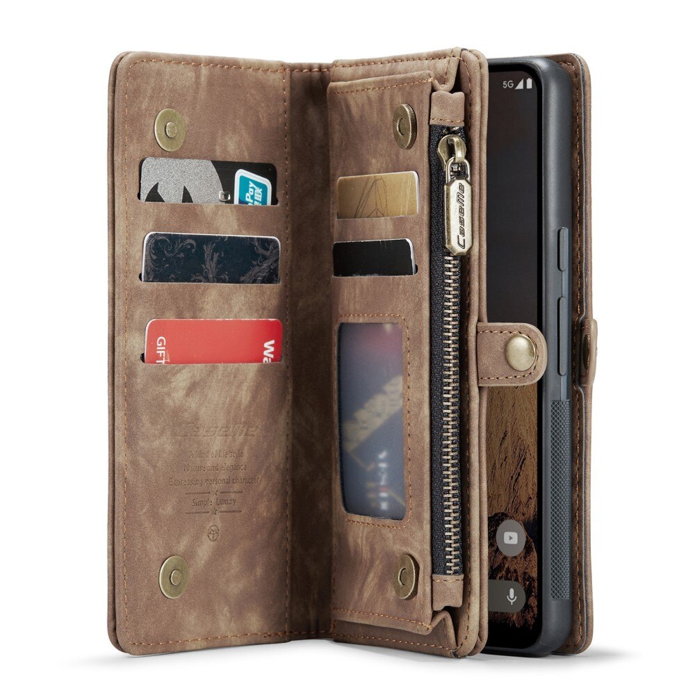 Multi-slot Hoesje Google Pixel 9 Pro XL Bruin