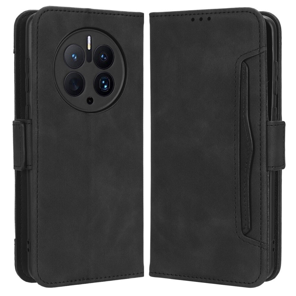 Huawei Mate 50 Pro Multi Bookcover hoesje Zwart