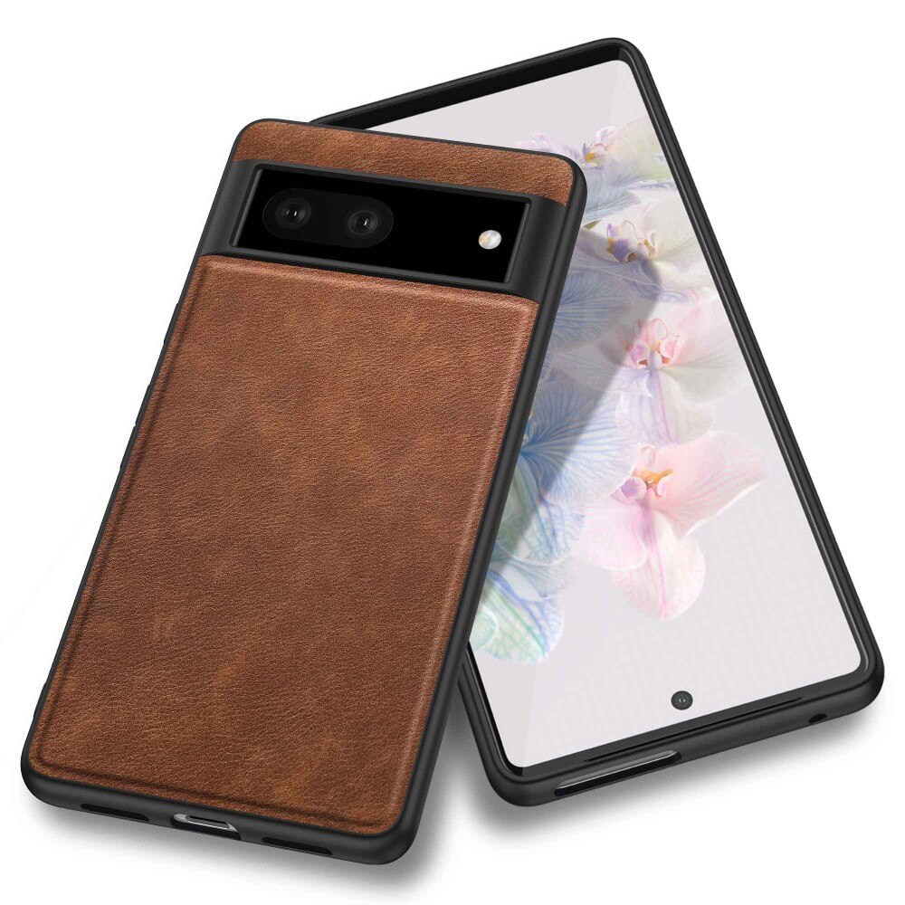 Google Pixel 7 Leren hoesje Bruin