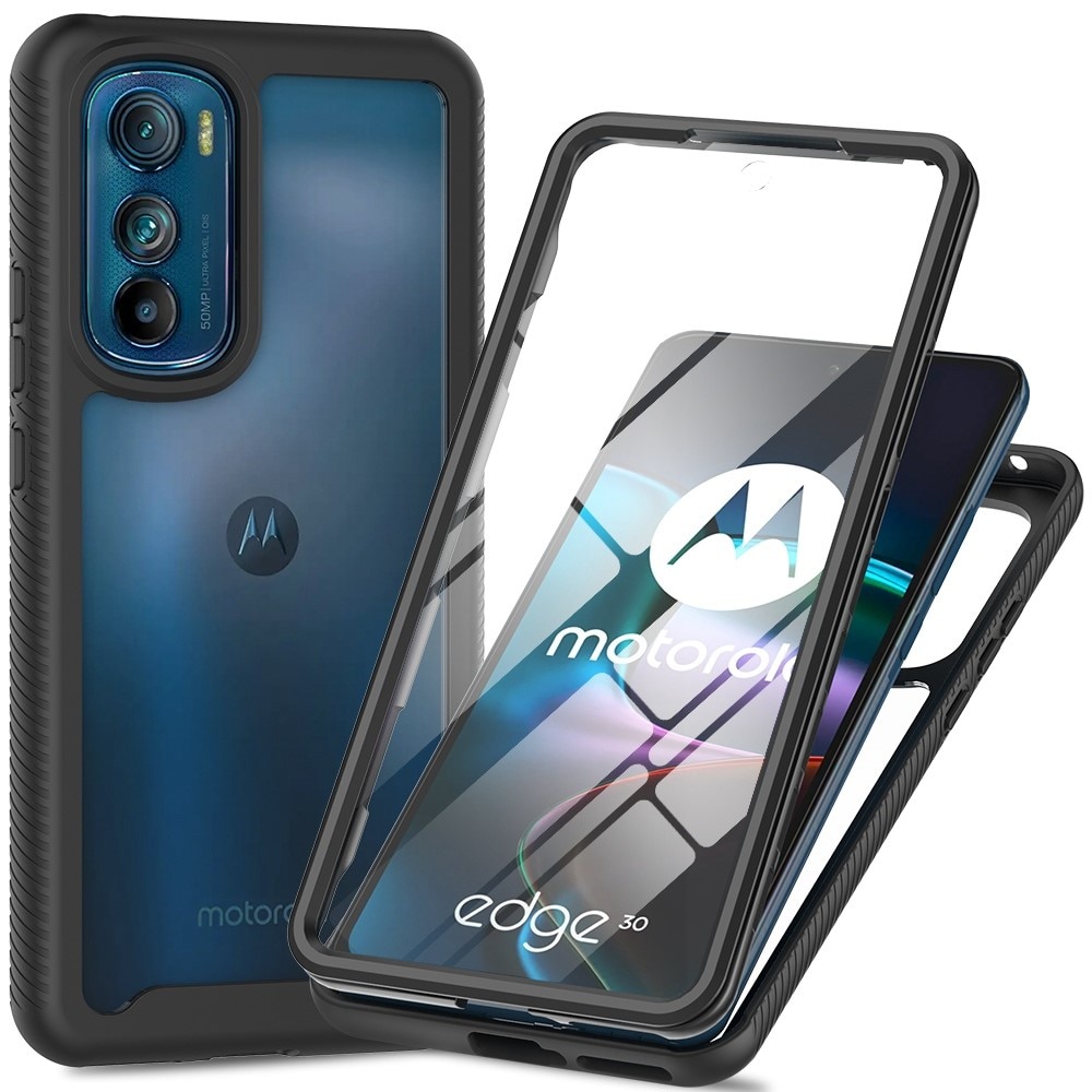 Motorola Edge 50 Ultra Full Protection Case Zwart