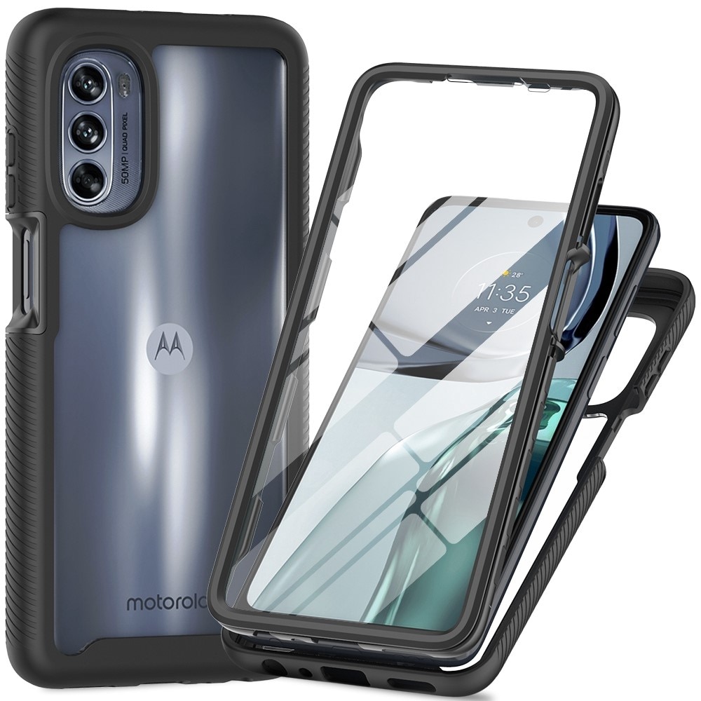 Motorola Moto G62 Full Protection Case Zwart