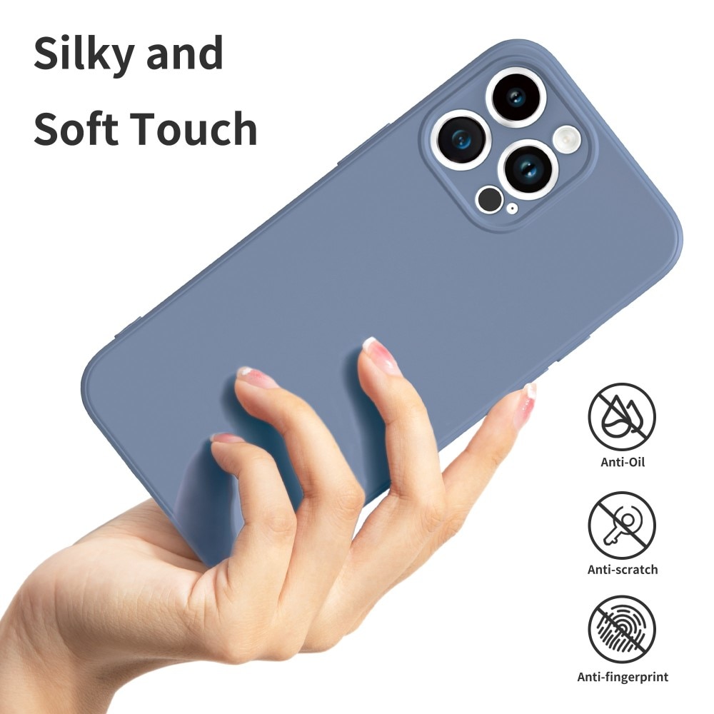 Soft TPU Case iPhone 14 Pro Max Blauw