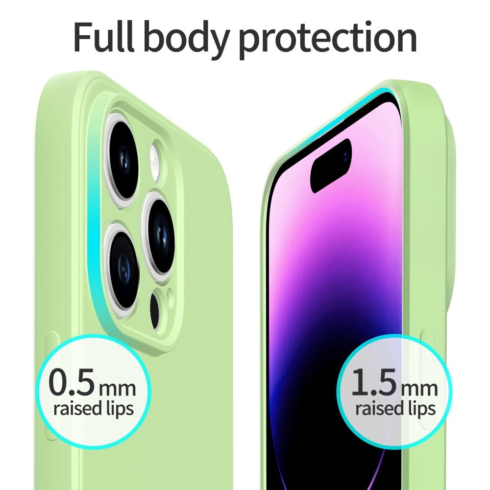 Soft TPU Case iPhone 14 Pro Groen