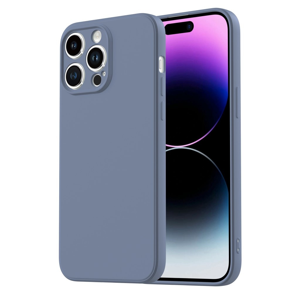 Soft TPU Case iPhone 14 Pro Blauw