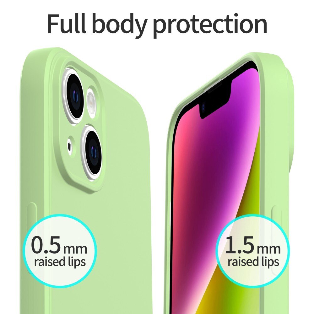 Soft TPU Case iPhone 14 Groen