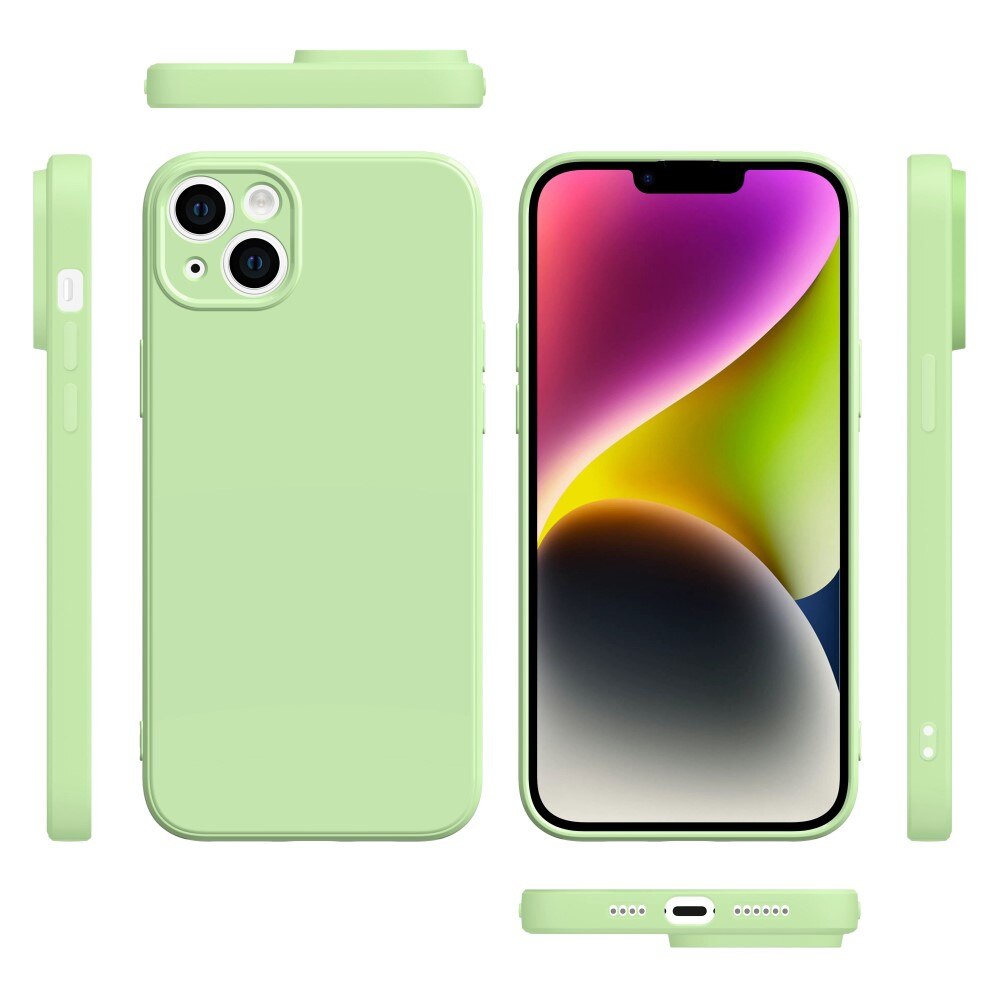 Soft TPU Case iPhone 14 Groen