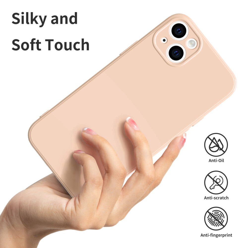 Soft TPU Case iPhone 14 Plus Roze