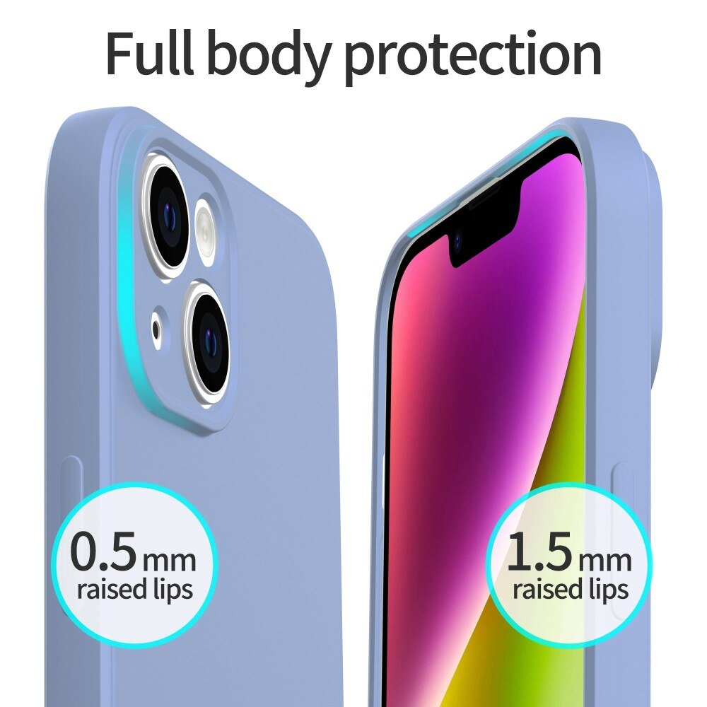 Soft TPU Case iPhone 14 Plus Blauw