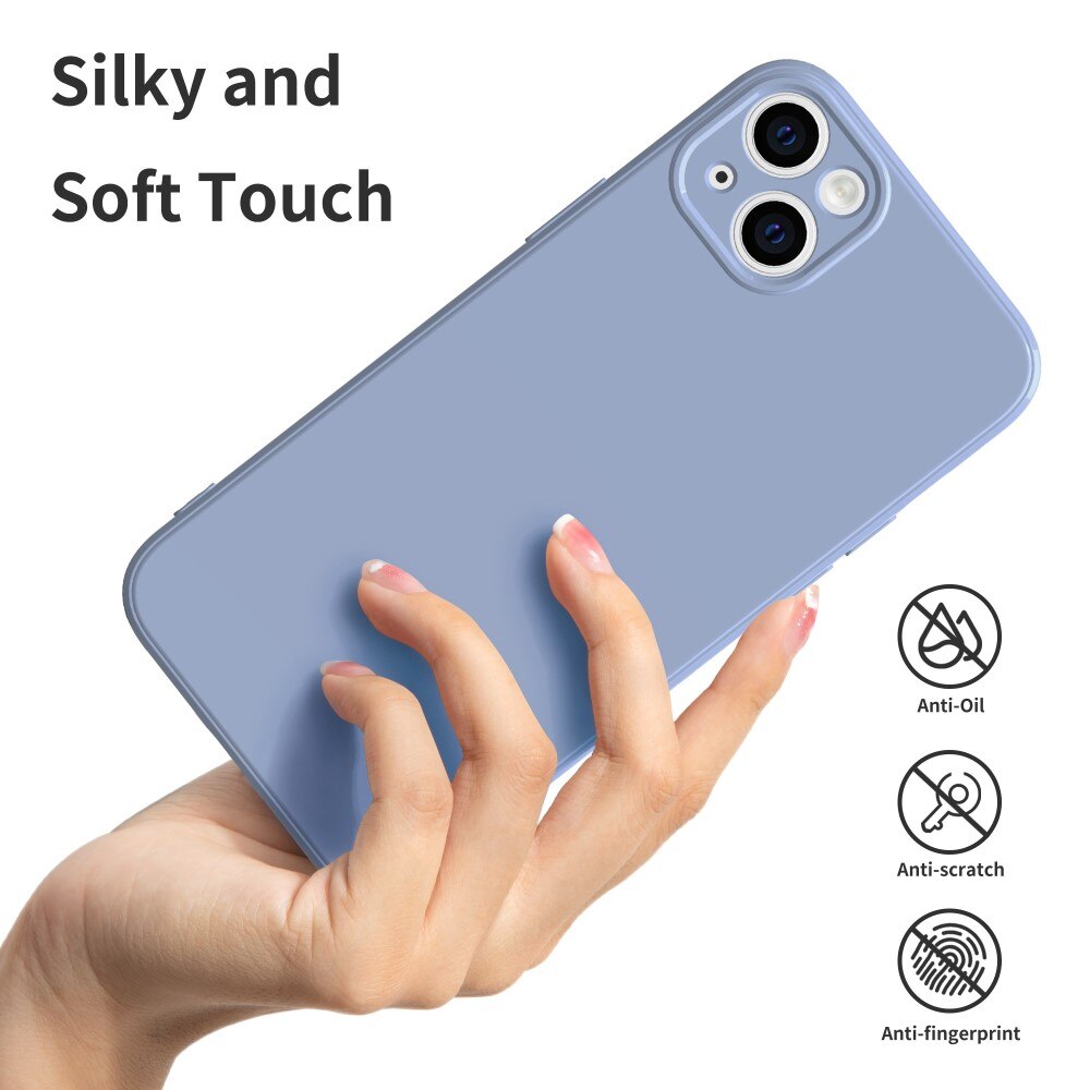 Soft TPU Case iPhone 14 Plus Blauw