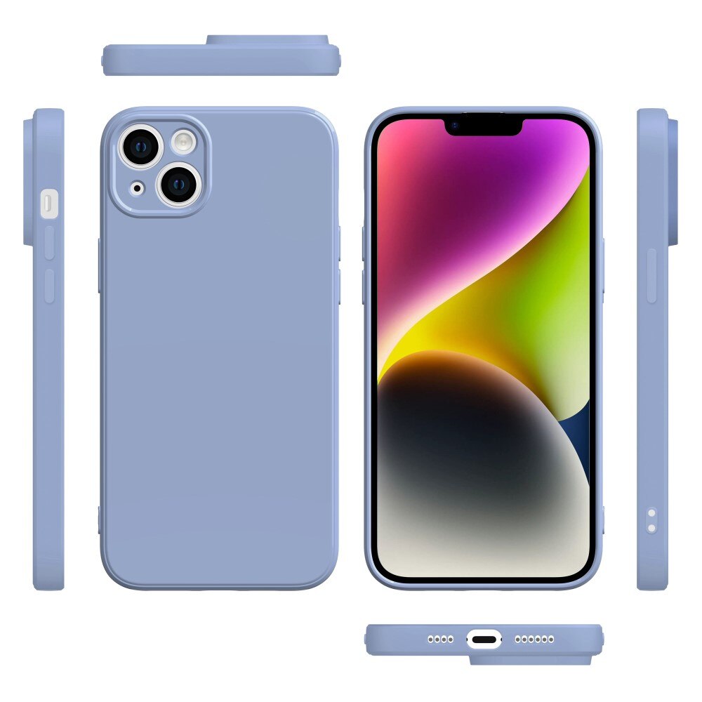 Soft TPU Case iPhone 14 Plus Blauw