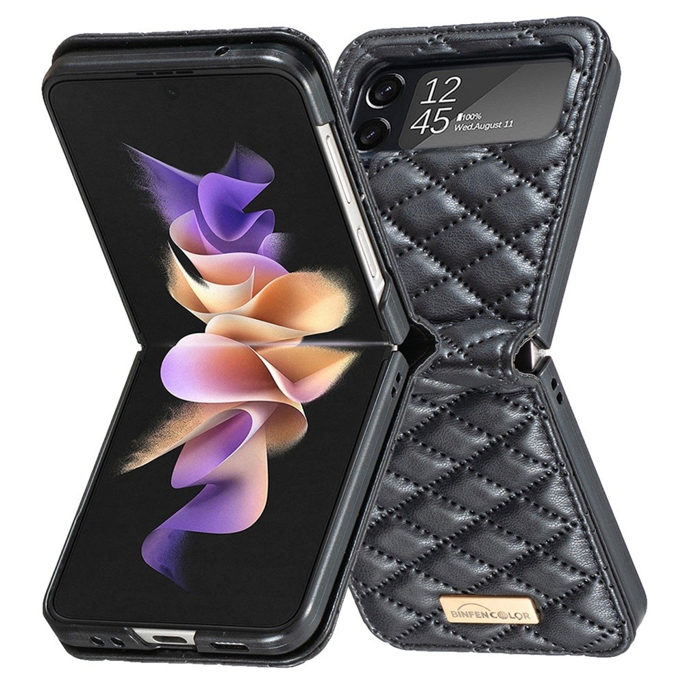 Samsung Galaxy Z Flip 3 Bookcover hoesje Zwart