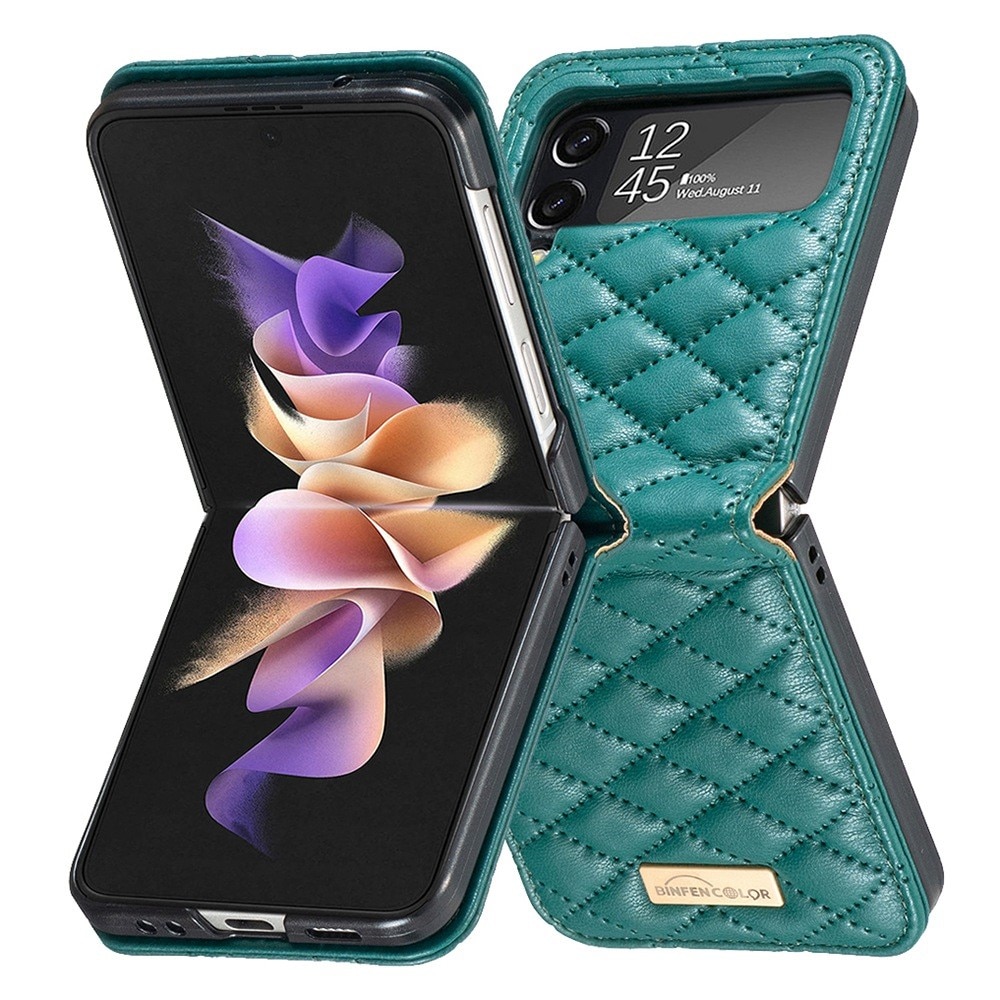 Samsung Galaxy Z Flip 3 Bookcover hoesje Groen