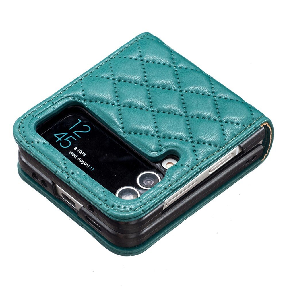 Samsung Galaxy Z Flip 3 Bookcover hoesje Groen