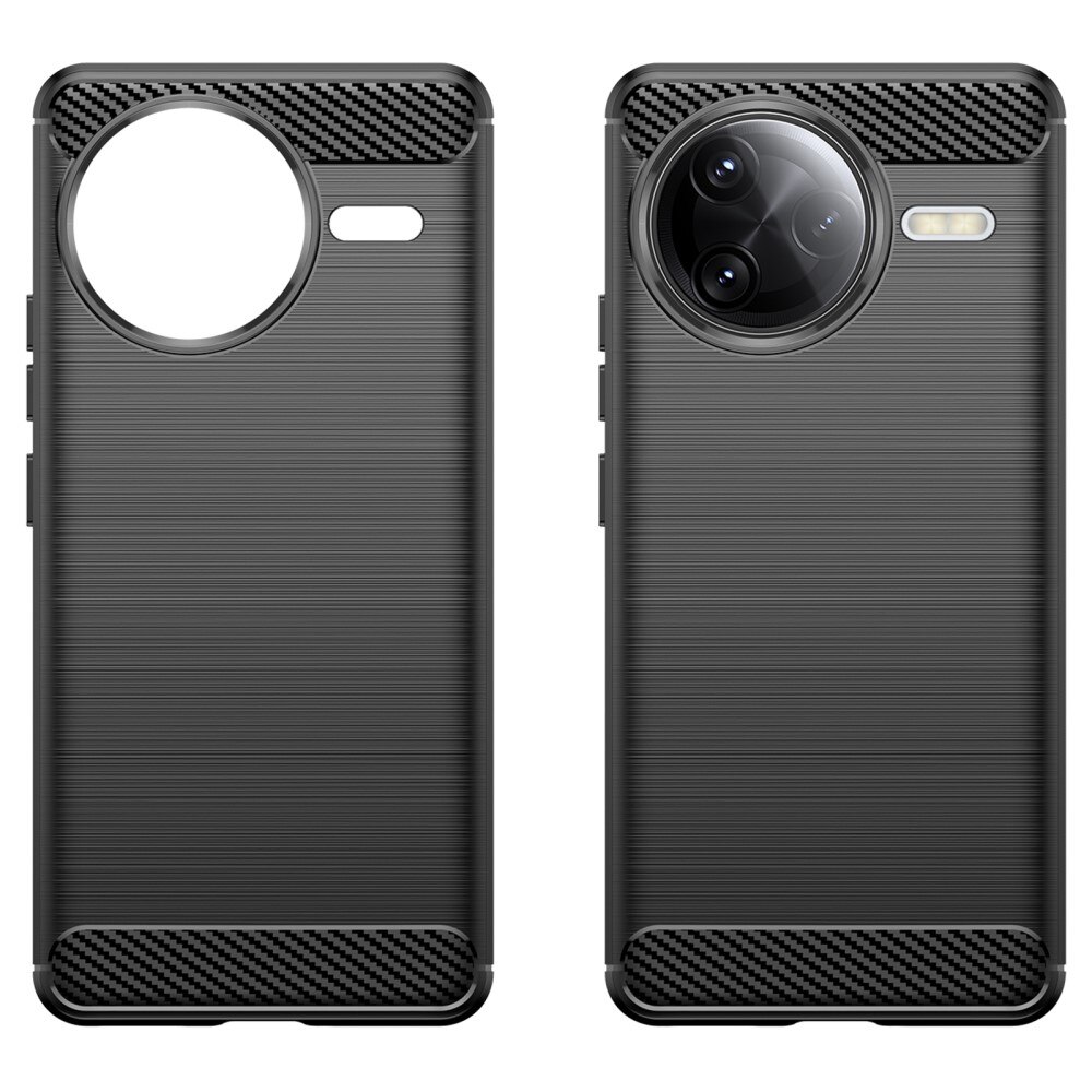Hoesje TPU Brushed Xiaomi Poco F7 Ultra Zwart