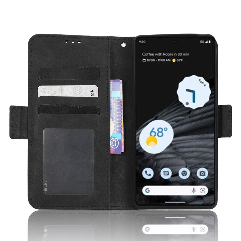 Google Pixel 7 Pro Multi Bookcover hoesje Zwart