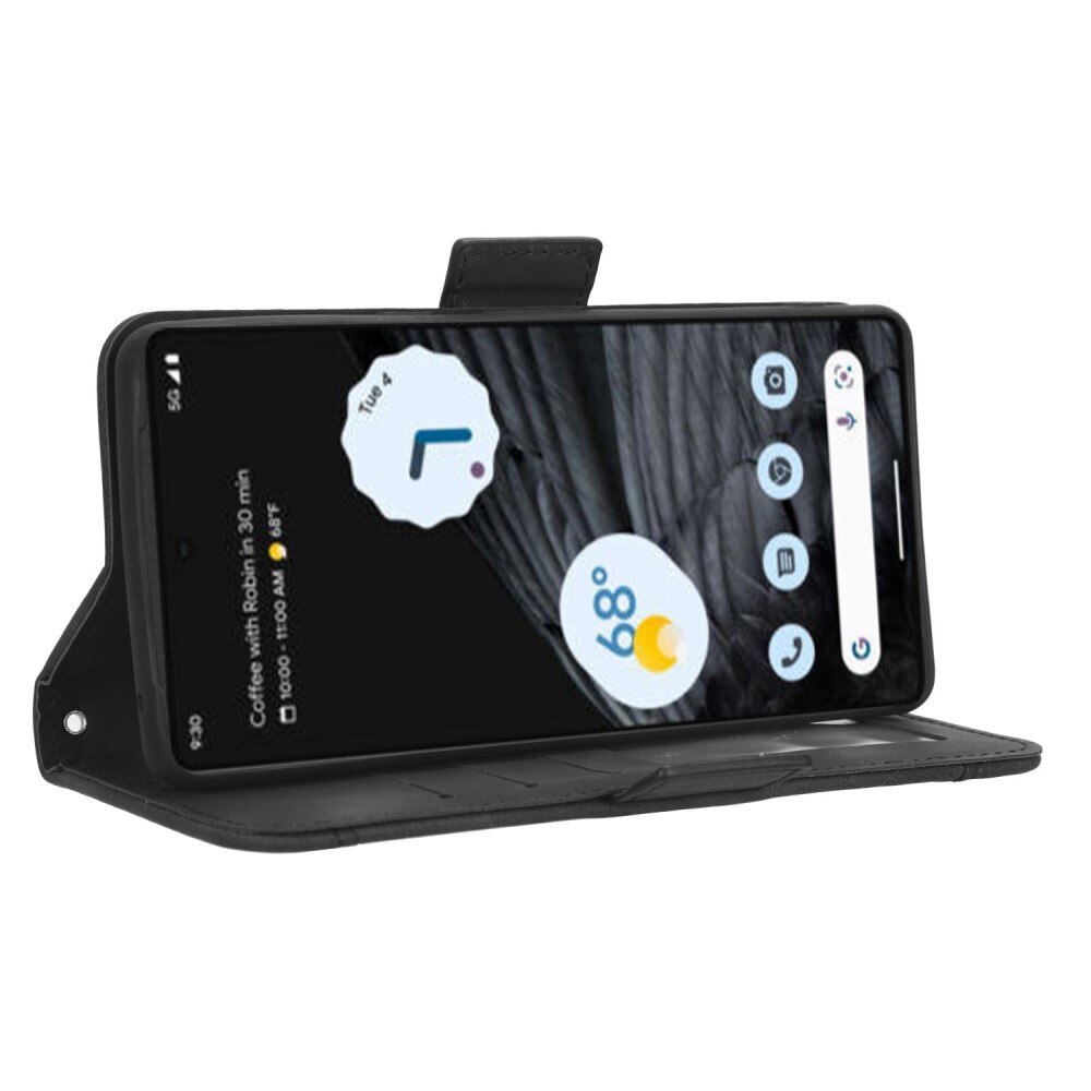 Google Pixel 7 Pro Multi Bookcover hoesje Zwart