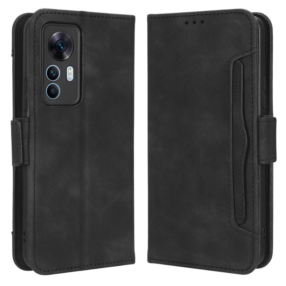 Xiaomi 12T/12T Pro Multi Bookcover hoesje Zwart