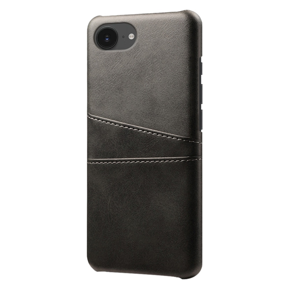 Card Slots Case iPhone 16e Zwart